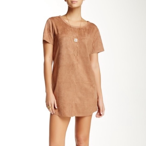 Minkpink faux suede shirt dress - Picture 5 of 9
